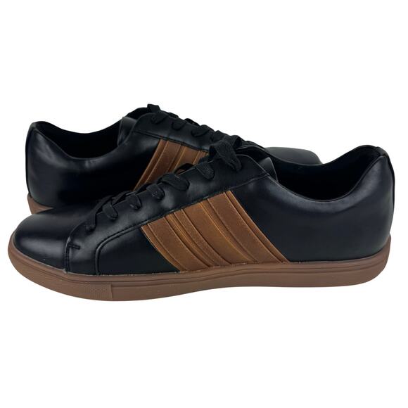 UNLISTED‎ BY KENNETH COLE STAND MIX SNEAKERS IN BLACK COGNAC NWOB MEN'S SIZE 7 - Picture 6 of 11
